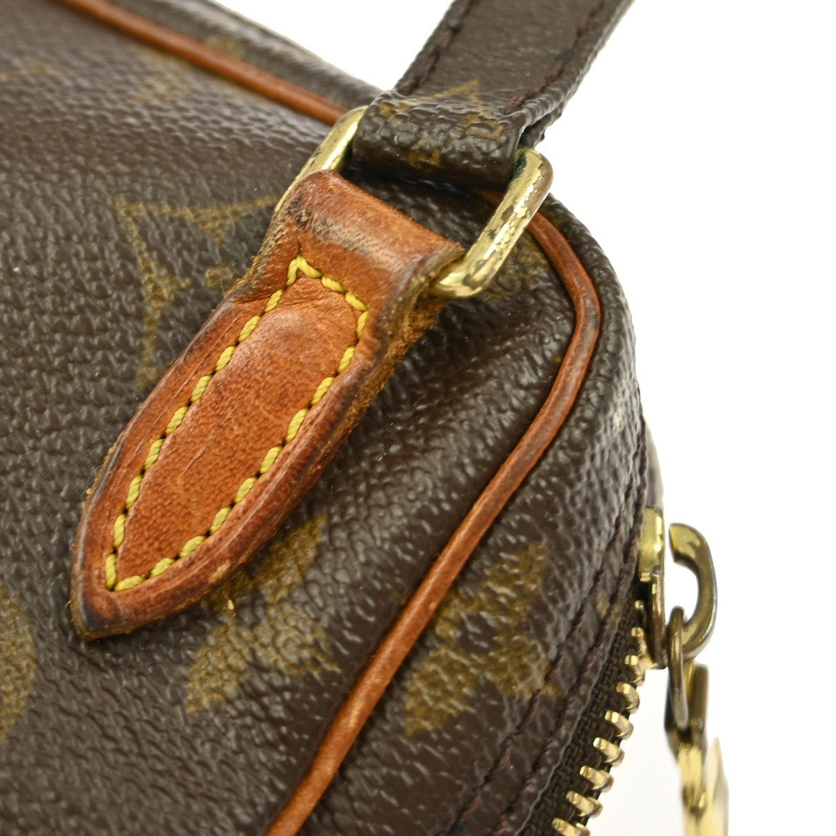 Louis Vuitton Pochette Marly Bandouliere Bag Monogram Canvas, BROWN, CANVAS, Shoulder bag