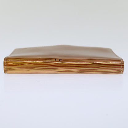 Louis Vuitton Agenda Cover Epi Leather, ORANGE, LEATHER, Wallets