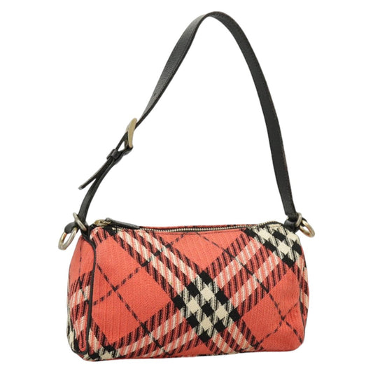 Burberry Nova Handbag Canvas, RED, CANVAS, Handbag