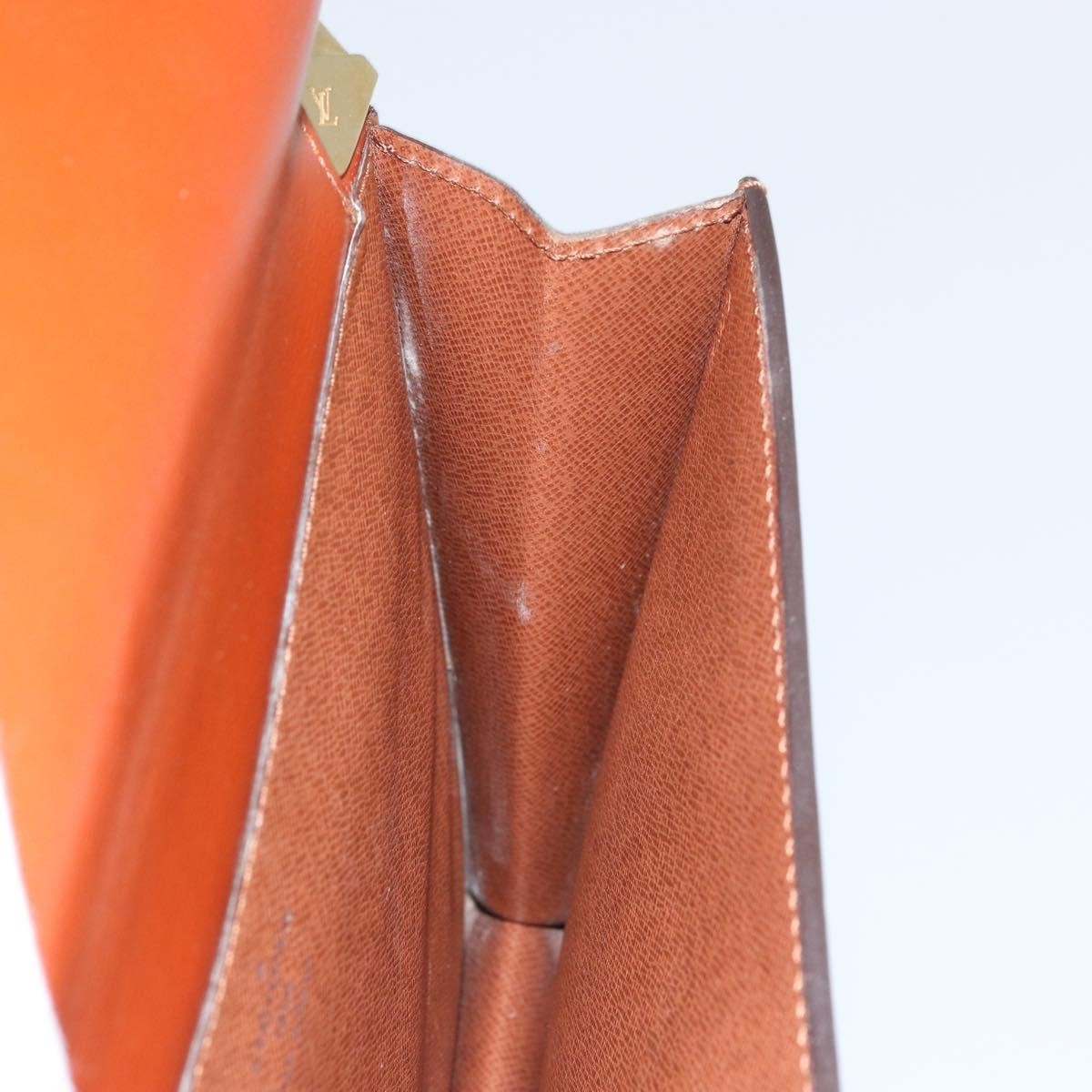 Louis Vuitton Grenelle Shoulder Bag Epi Leather, BROWN, LEATHER, Shoulder bag