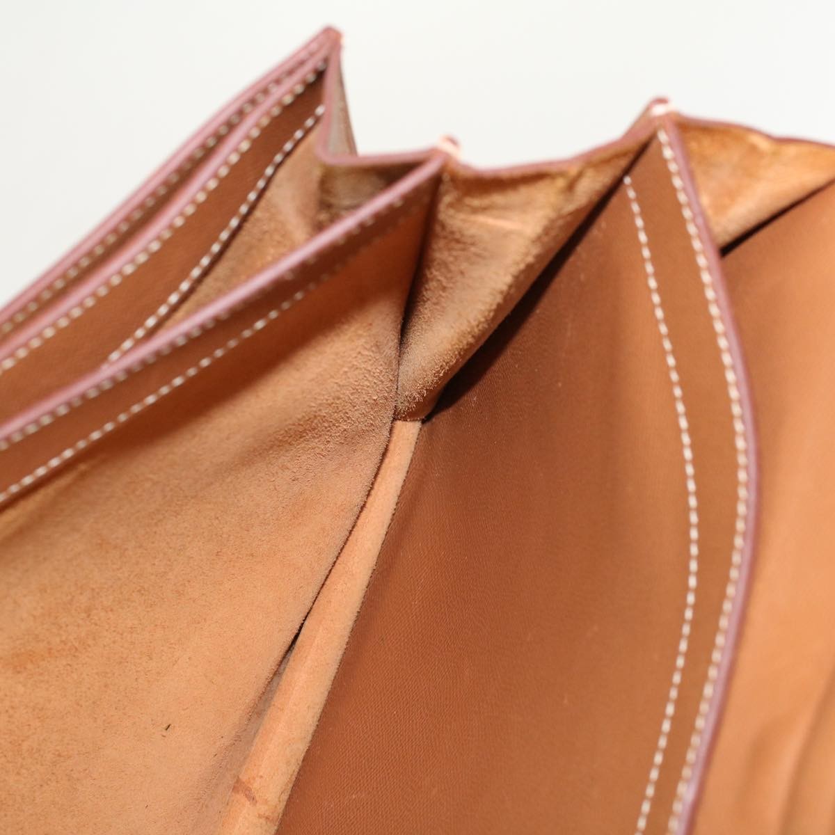 Hermes Sac a Depeches Bag Buffalo, BROWN, LEATHER, Briefcase