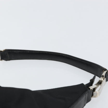Gucci Zip Hobo Nylon, Black, Nylon, Handbag