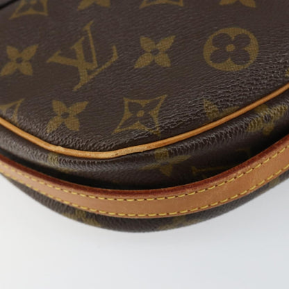 Louis Vuitton Jeune Fille Handbag Monogram Canvas, BROWN, CANVAS, Shoulder bag