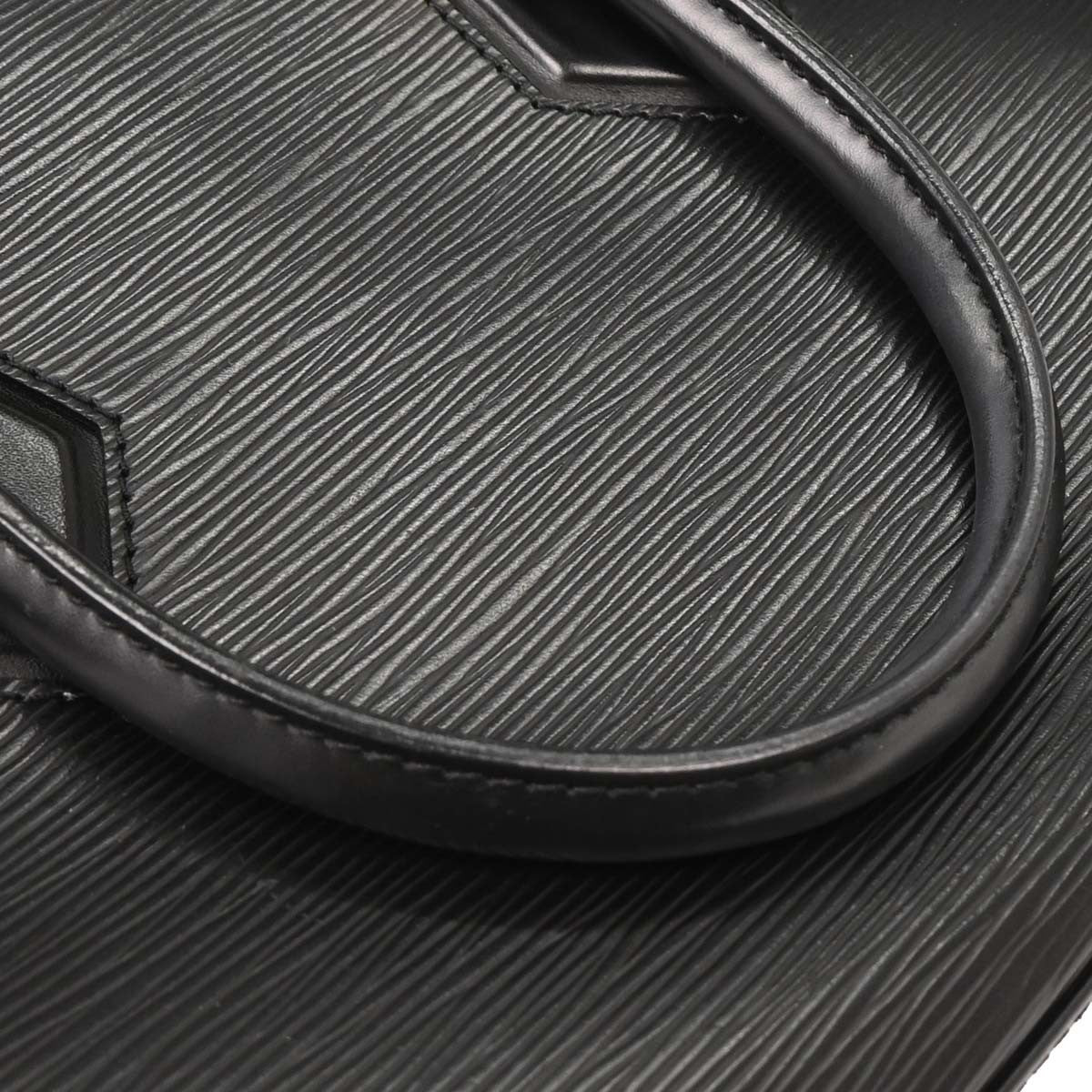 Louis Vuitton Sablons Handbag Epi Leather, BLACK, LEATHER, Handbag