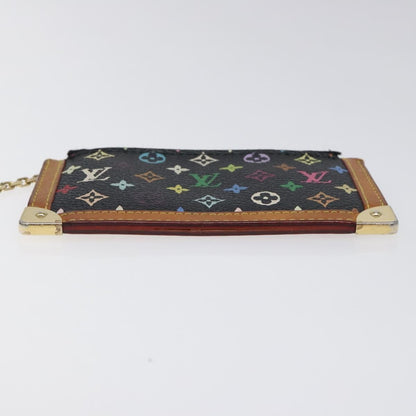 Louis Vuitton Pochette Clés Monogram Canvas, BLACK, CANVAS, Wallets