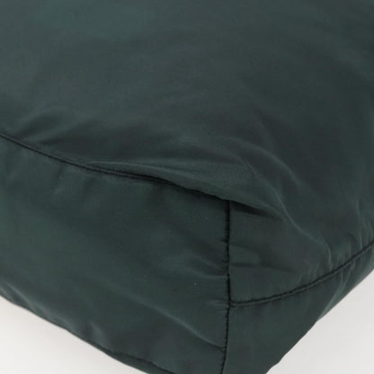 Prada Vintage Zip Tote Tessuto, Green, Nylon, Tote Bag