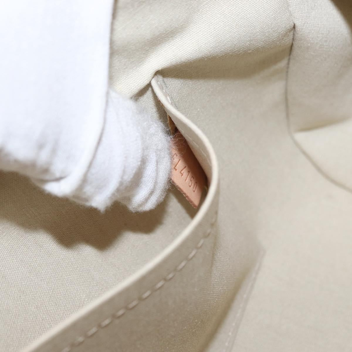 Louis Vuitton Sherwood Handbag Monogram Vernis, BEIGE, PATENT_LEATHER, Handbag