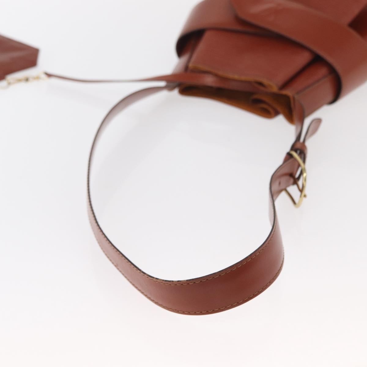 Louis Vuitton Vintage Sac d'Epaule Handbag Epi Leather, BROWN, LEATHER, Shoulder bag