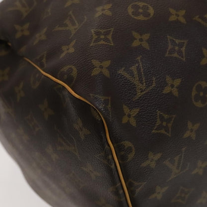 Louis Vuitton Keepall Bag Monogram Canvas, BROWN, CANVAS, Travel bag