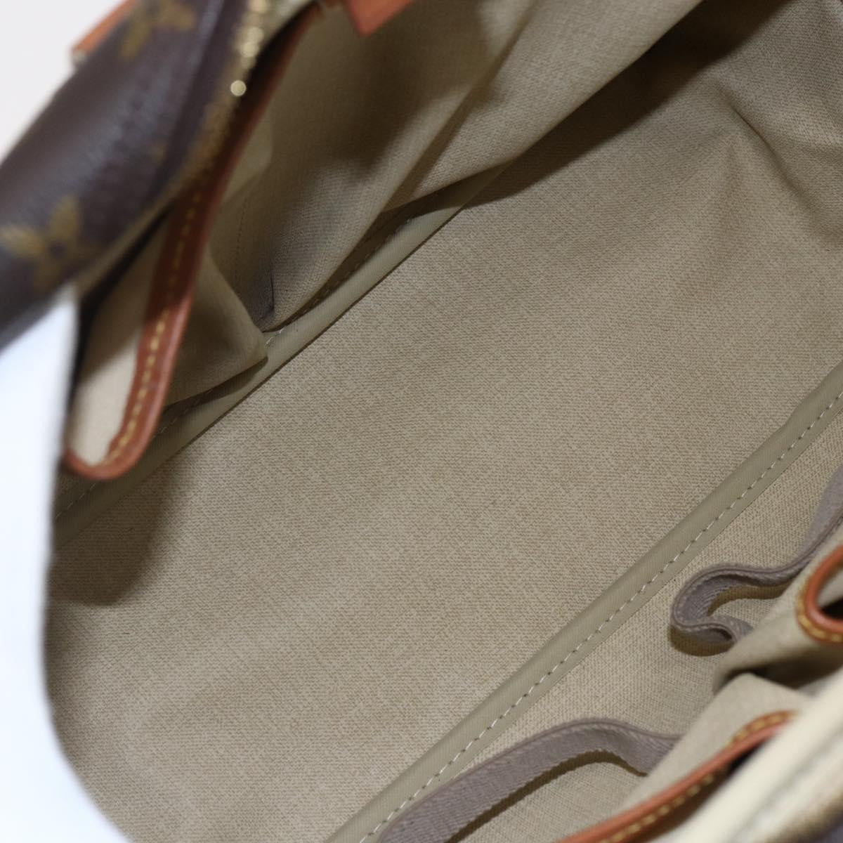 Louis Vuitton Deauville Handbag Monogram Canvas, BROWN, CANVAS, Handbag