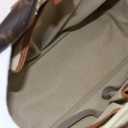 Louis Vuitton Deauville Handbag Monogram Canvas, BROWN, CANVAS, Handbag