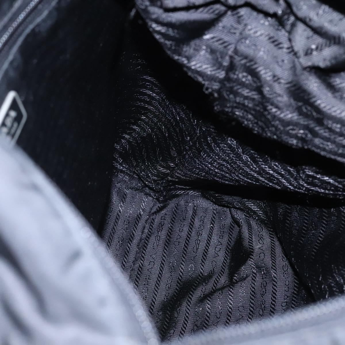 Prada Vintage Handbag Tessuto, BLACK, NYLON, Handbag