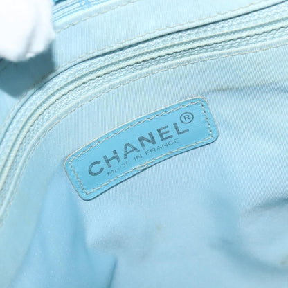 Chanel Travel Line Tote Nylon, BLUE, NYLON, Travel bag