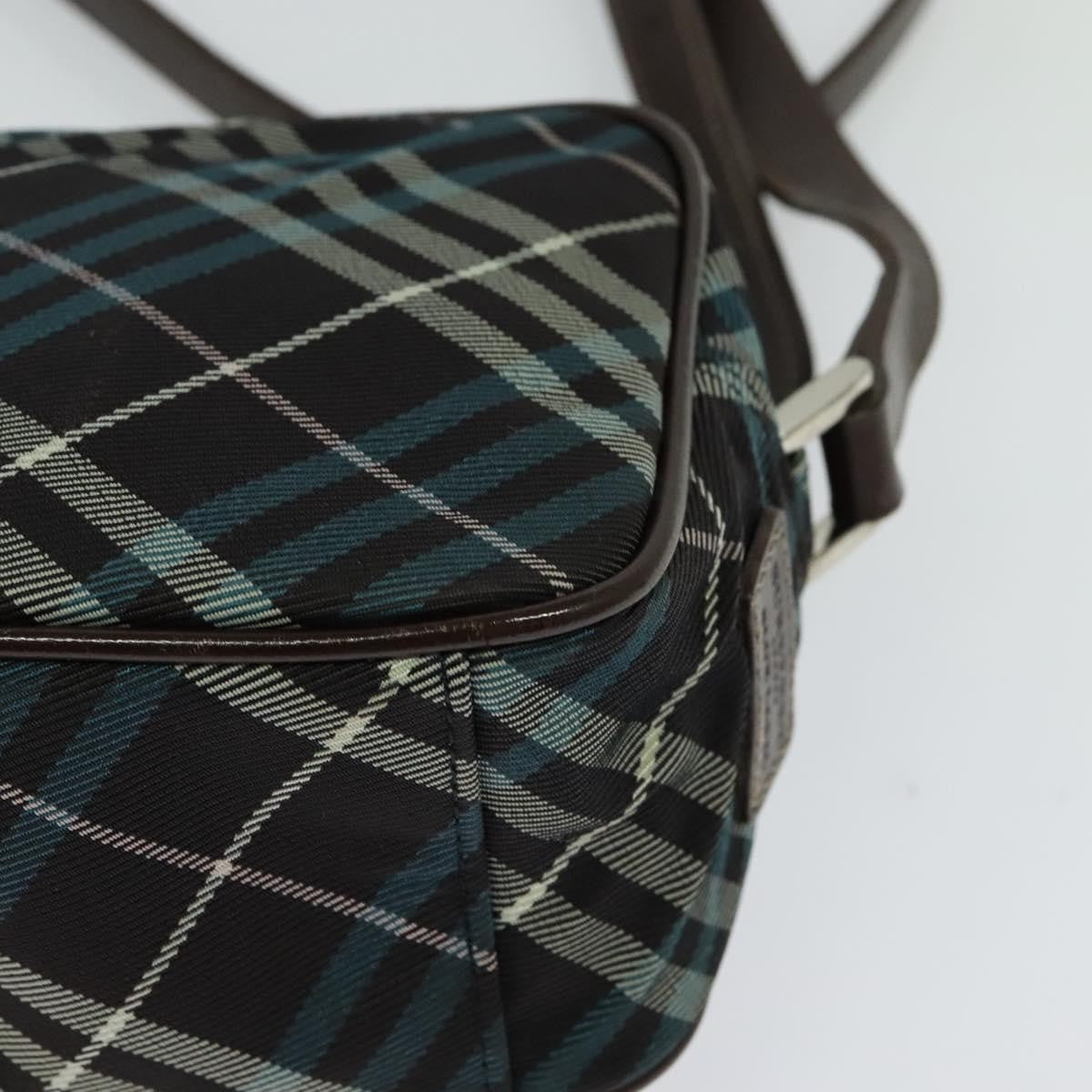 Burberry Nova Check Blue Label Nylon, BROWN, NYLON, Shoulder bag