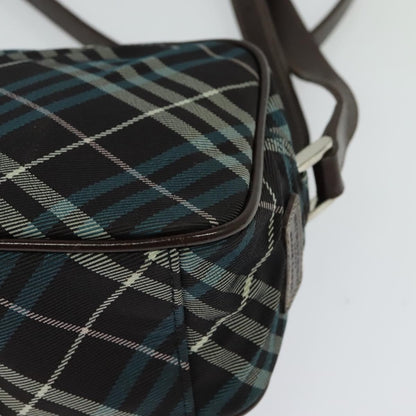 Burberry Nova Check Blue Label Nylon, BROWN, NYLON, Shoulder bag