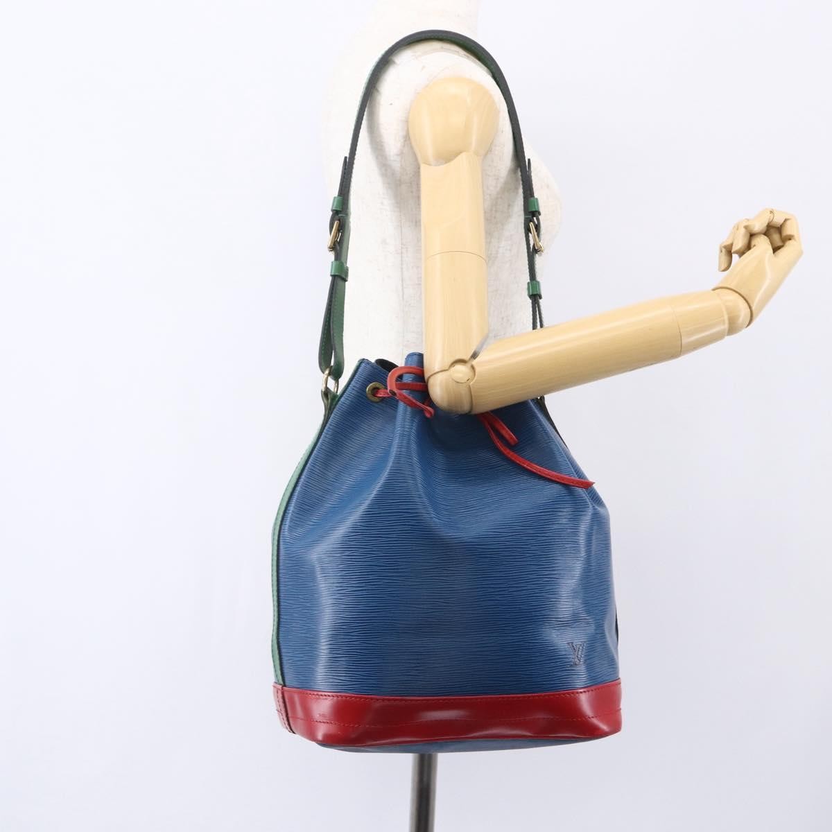 Louis Vuitton Tricolor Noe Handbag Epi Leather, MULTICOLOUR, LEATHER, Shoulder bag