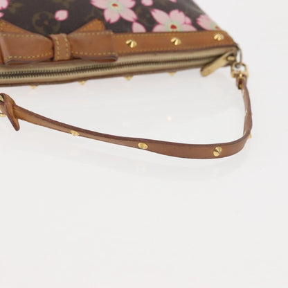 Louis Vuitton Pochette Accessoires Limited Edition Cherry Blossom Monogram, MULTICOLOUR, CANVAS, Clutche & pouche