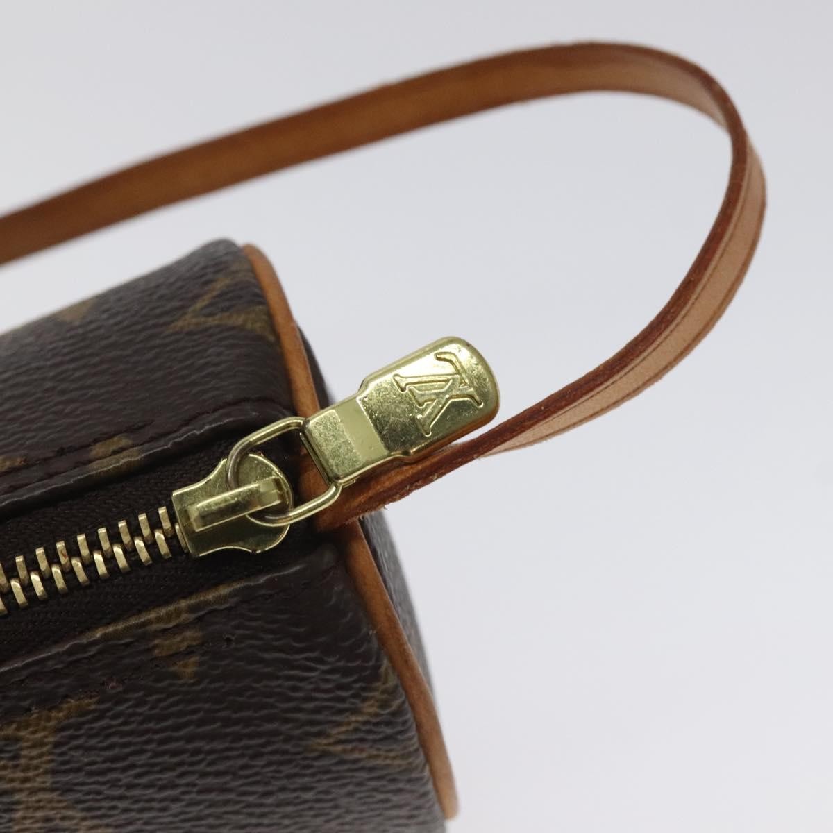 Louis Vuitton Papillon Pochette Monogram Canvas, BROWN, CANVAS, Handbag