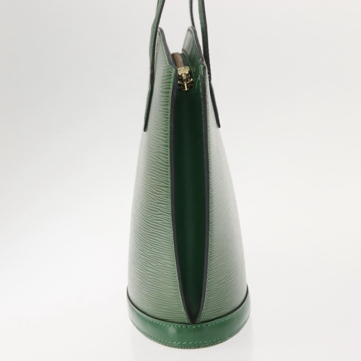 Louis Vuitton Saint Jacques Handbag Epi Leather, GREEN, LEATHER, Tote bag