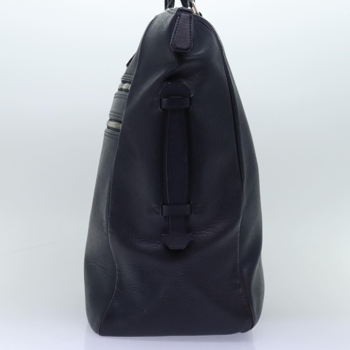 Louis Vuitton Zippe Cabas Taiga Leather, NAVY, LEATHER, Tote bag