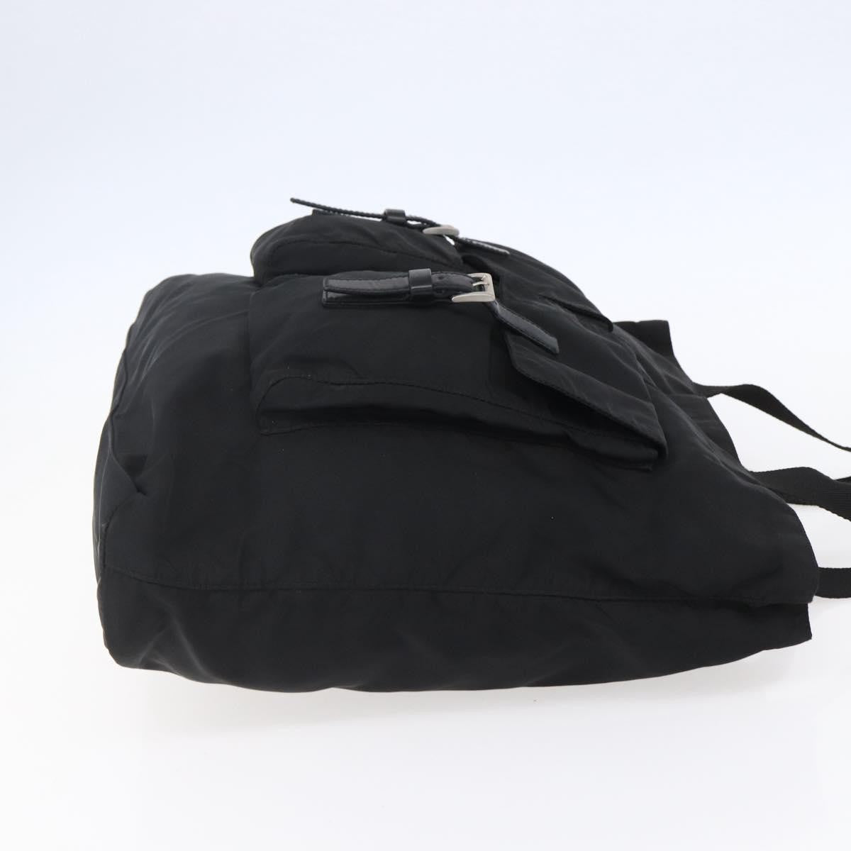 Prada Vintage Tote Tessuto, BLACK, NYLON, Tote bag