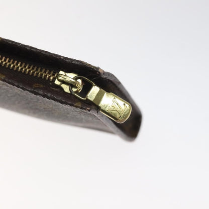 Louis Vuitton Pochette Accessoires Monogram Canvas, BROWN, CANVAS, Clutche & pouche