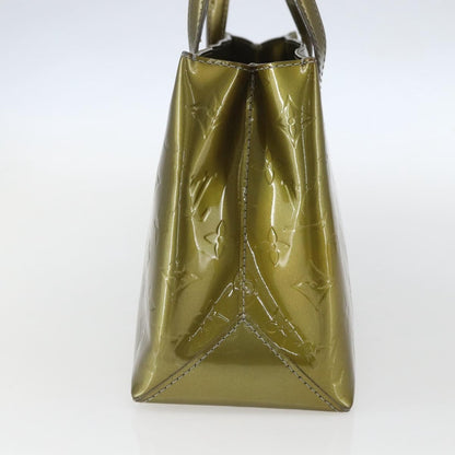 Louis Vuitton Wilshire Handbag Monogram Vernis, GREEN, PATENT_LEATHER, Handbag