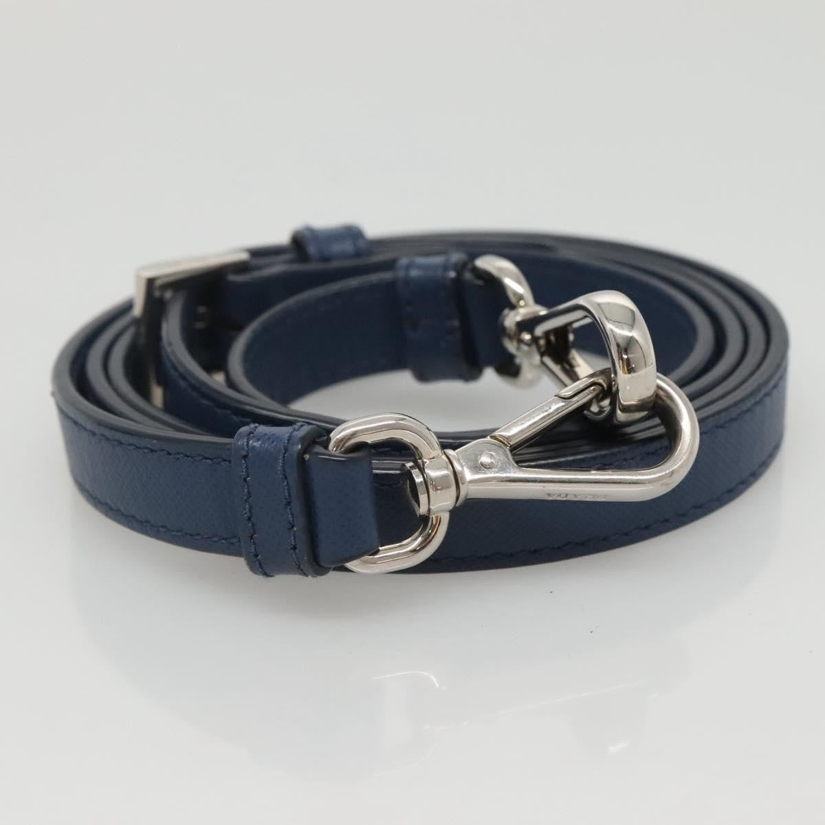 Prada Front Pocket Camera Bag Quilted Tessuto, BLUE, NYLON, Shoulder bag