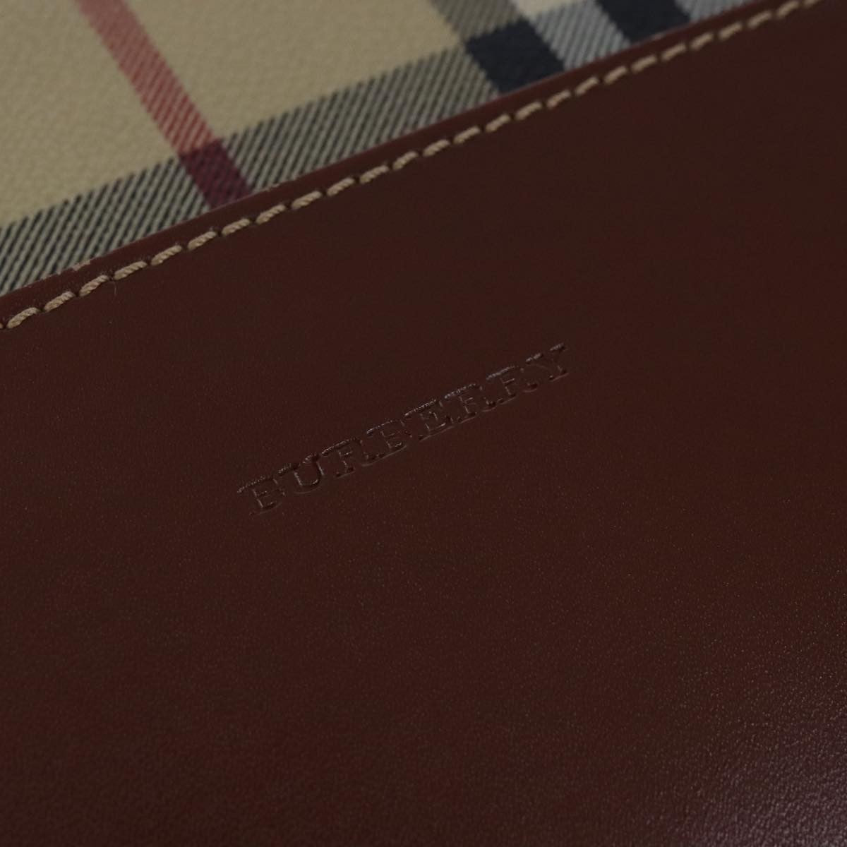 Burberry Shoulder Bag Nova Check Canvas, BEIGE, CANVAS, Shoulder bag