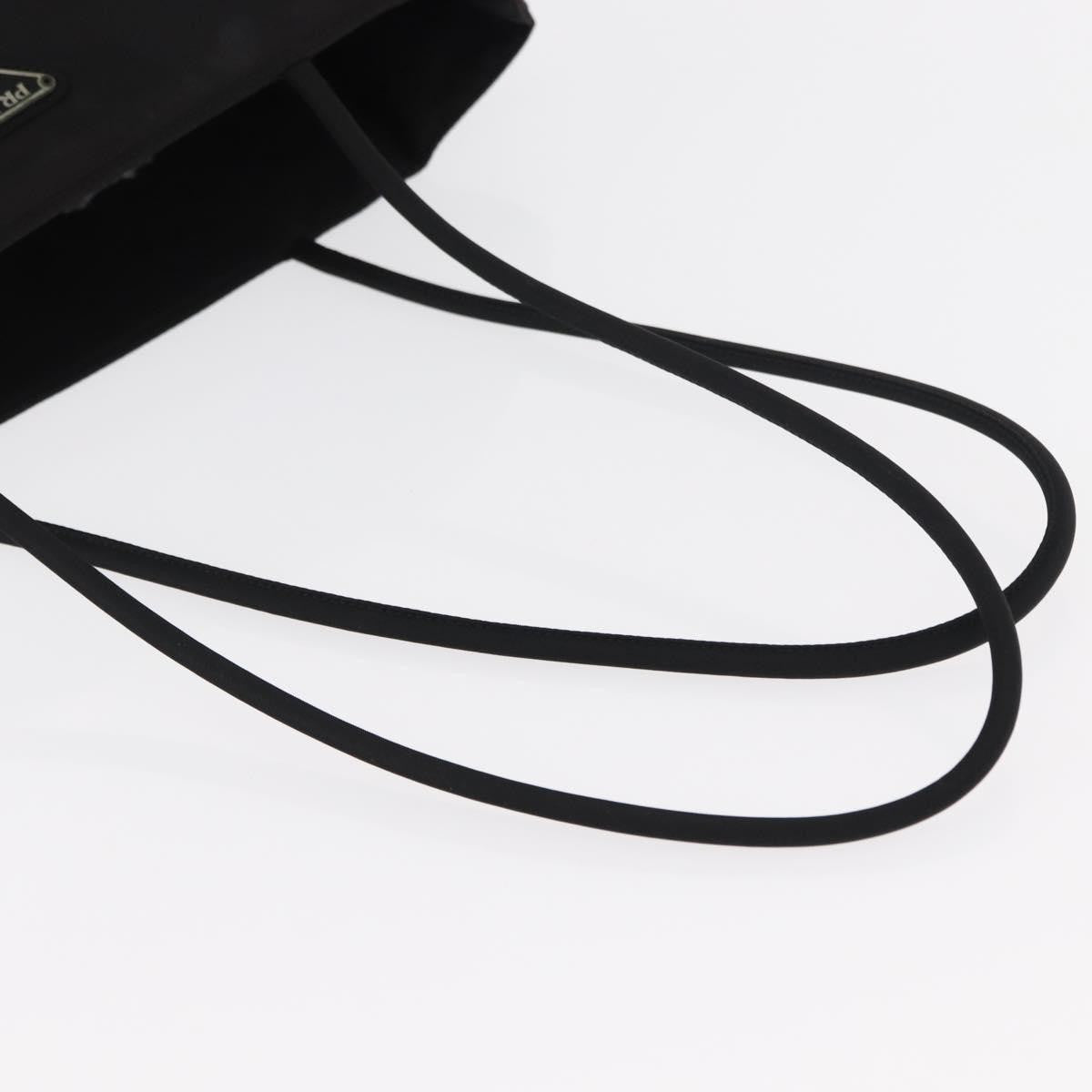 Prada Vintage Shoulder Bag Tessuto, BLACK, NYLON, Shoulder bag