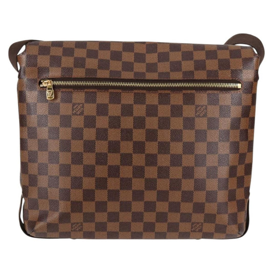 Louis Vuitton Brooklyn Handbag Damier, BROWN, CANVAS, Handbag