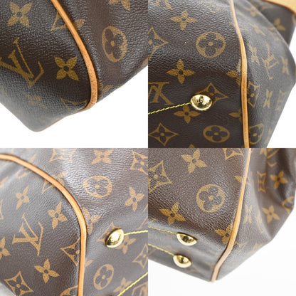 Louis Vuitton Tivoli Handbag Monogram Canvas, BROWN, CANVAS, Handbag