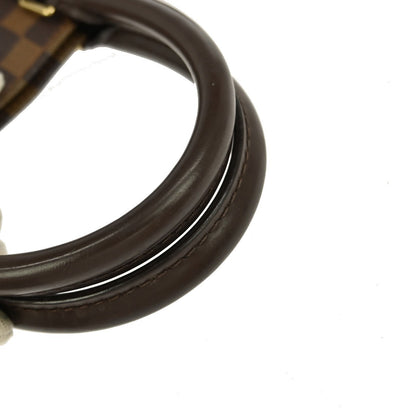 Louis Vuitton Sac Plat Bag Damier, BROWN, CANVAS, Tote bag