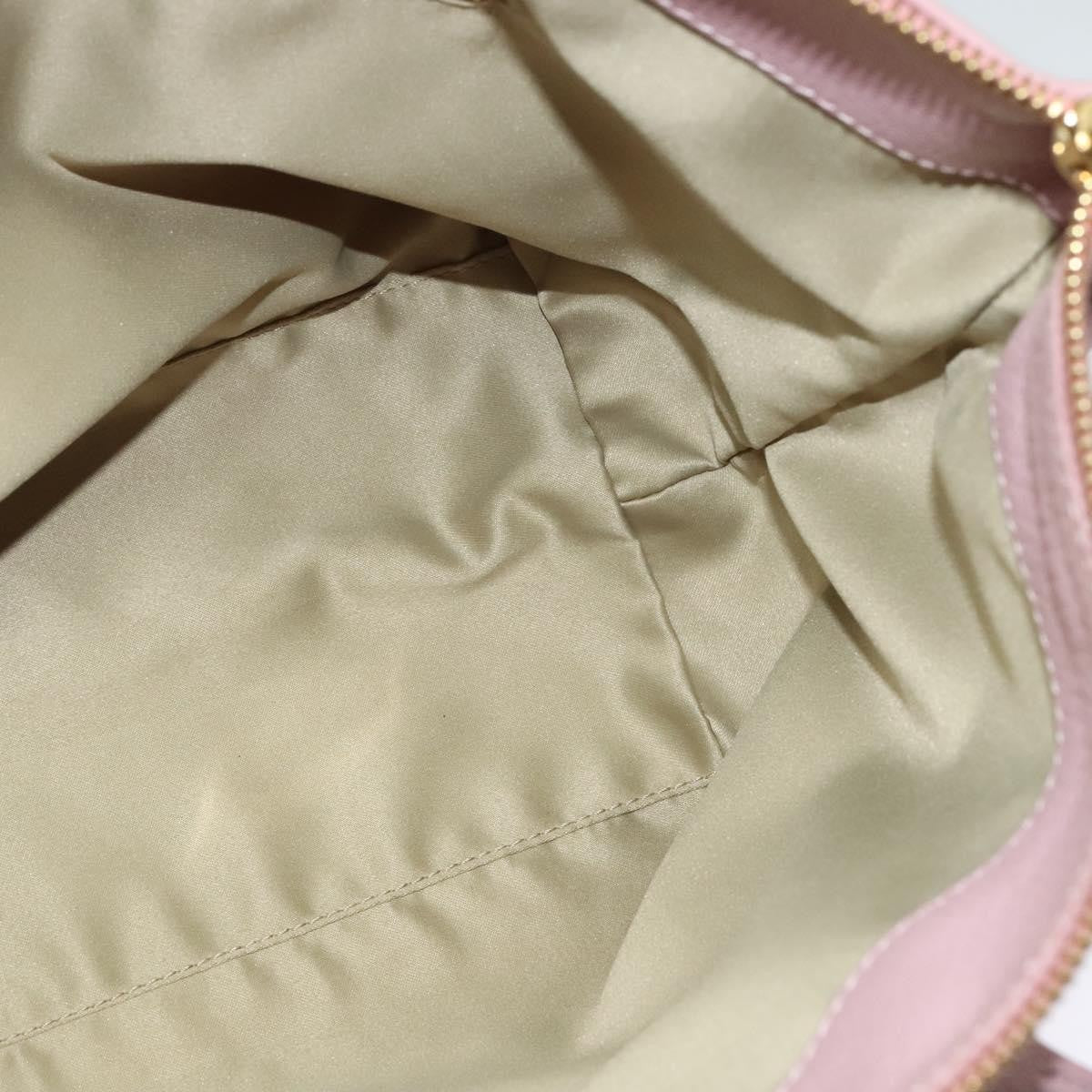 Salvatore Ferragamo Gancini Tote Leather, PINK, LEATHER, Tote bag