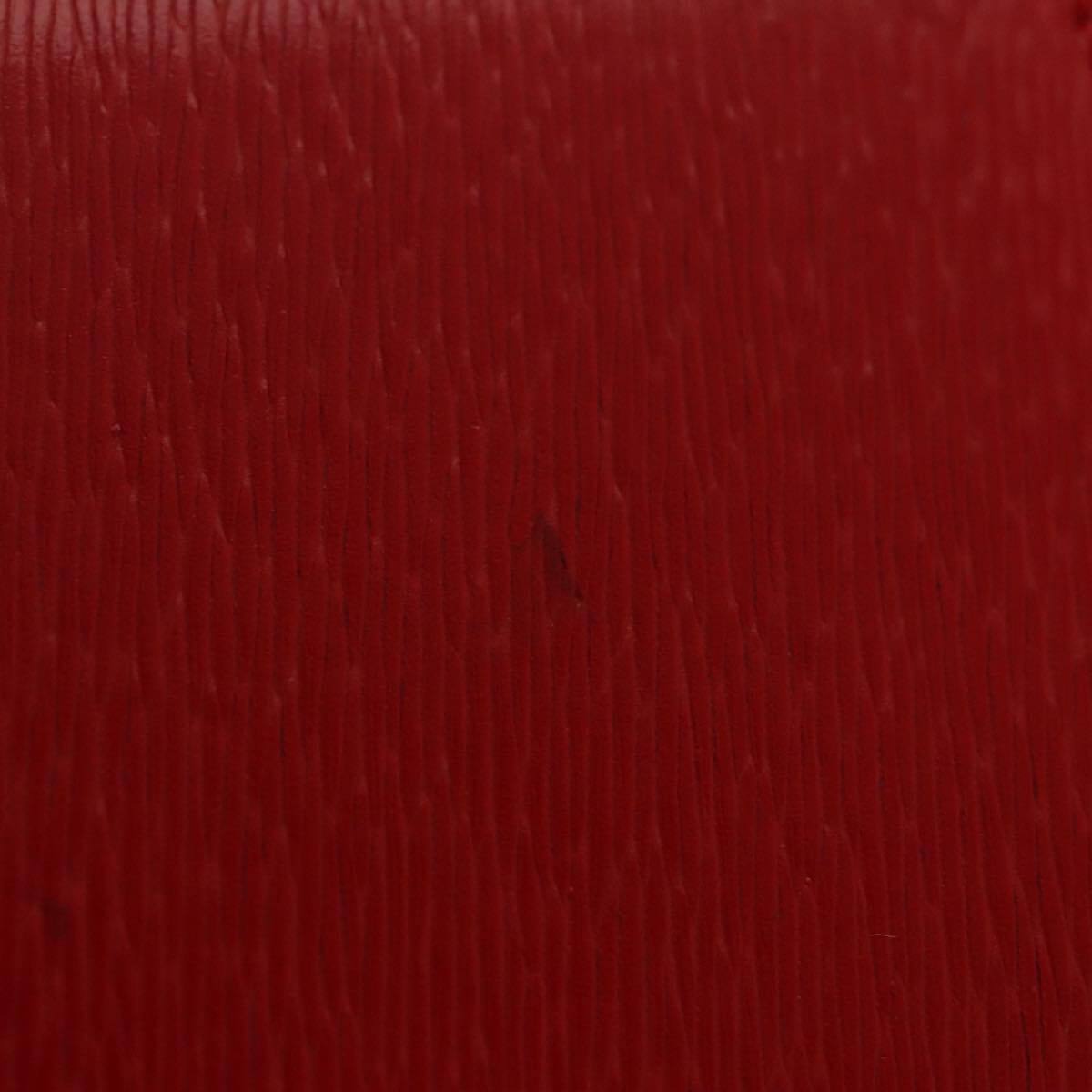 Celine Cuir Triomphe Bag Leather, RED, LEATHER, Handbag