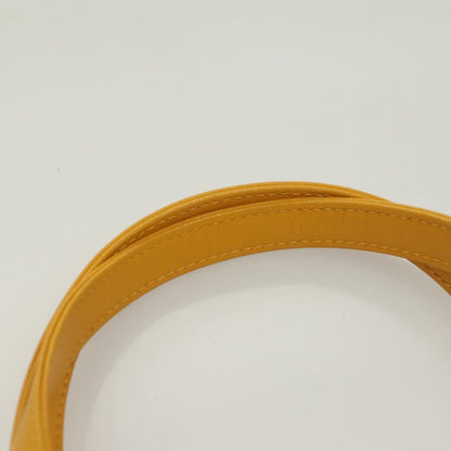 Burberry Vintage Handbag Leather, YELLOW, LEATHER, Handbag