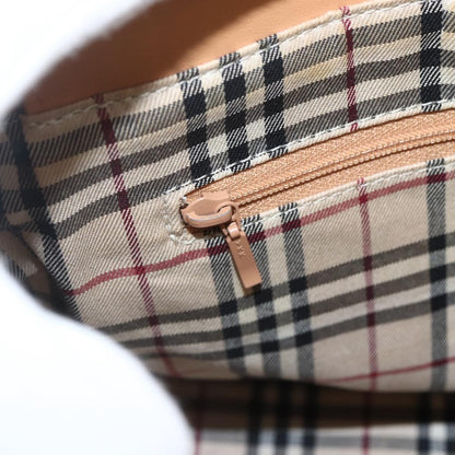 Burberry Vintage Handbag Leather, BEIGE, LEATHER, Handbag