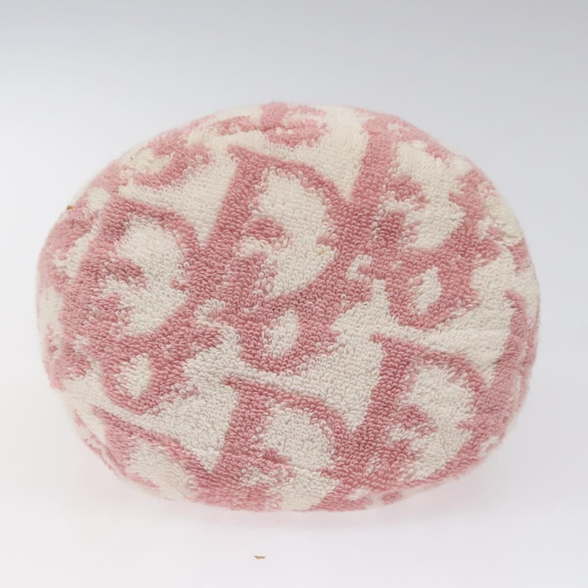 Christian Dior Vintage Trotter Pouch Pile, PINK, COTTON, Clutche & pouche