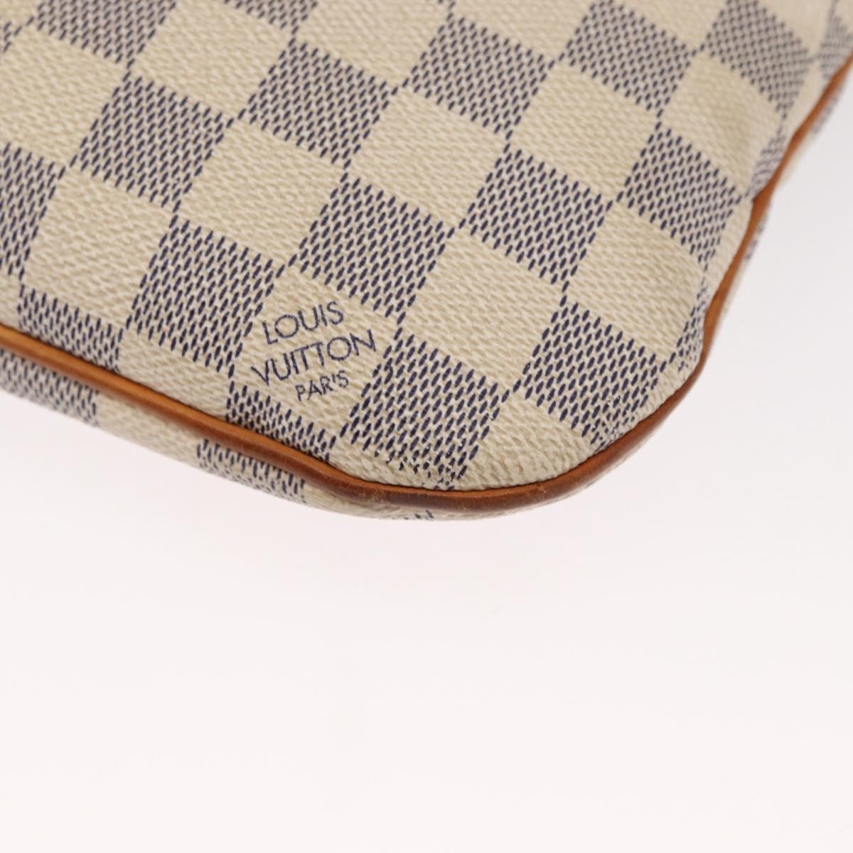 Louis Vuitton Bosphore Pochette Damier, WHITE, CANVAS, Shoulder bag