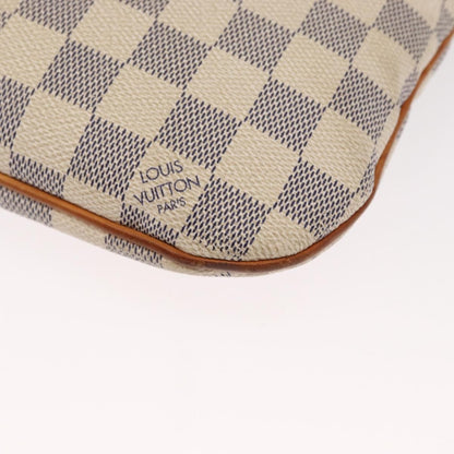 Louis Vuitton Bosphore Pochette Damier, WHITE, CANVAS, Shoulder bag