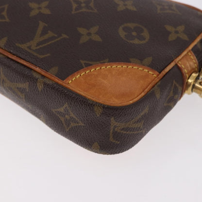 Louis Vuitton Marly Dragonne Clutch Monogram Canvas, Brown, Canvas, Clutch
