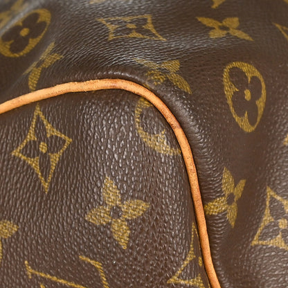 Louis Vuitton Keepall Bandouliere Bag Monogram Canvas, Brown, Canvas, Travel Bag