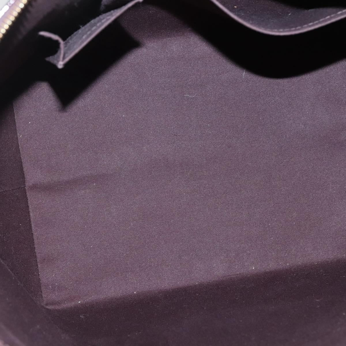 Louis Vuitton Bellevue Handbag Monogram Vernis, PURPLE, PATENT_LEATHER, Tote bag