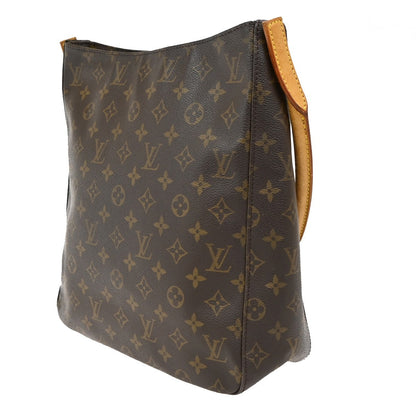 Louis Vuitton Looping Handbag Monogram Canvas, BROWN, CANVAS, Shoulder bag