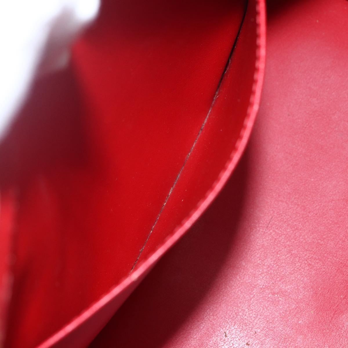 Louis Vuitton Houston Handbag Monogram Vernis, RED, PATENT_LEATHER, Handbag