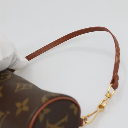 Louis Vuitton Papillon Pochette Monogram Canvas, BROWN, CANVAS, Handbag