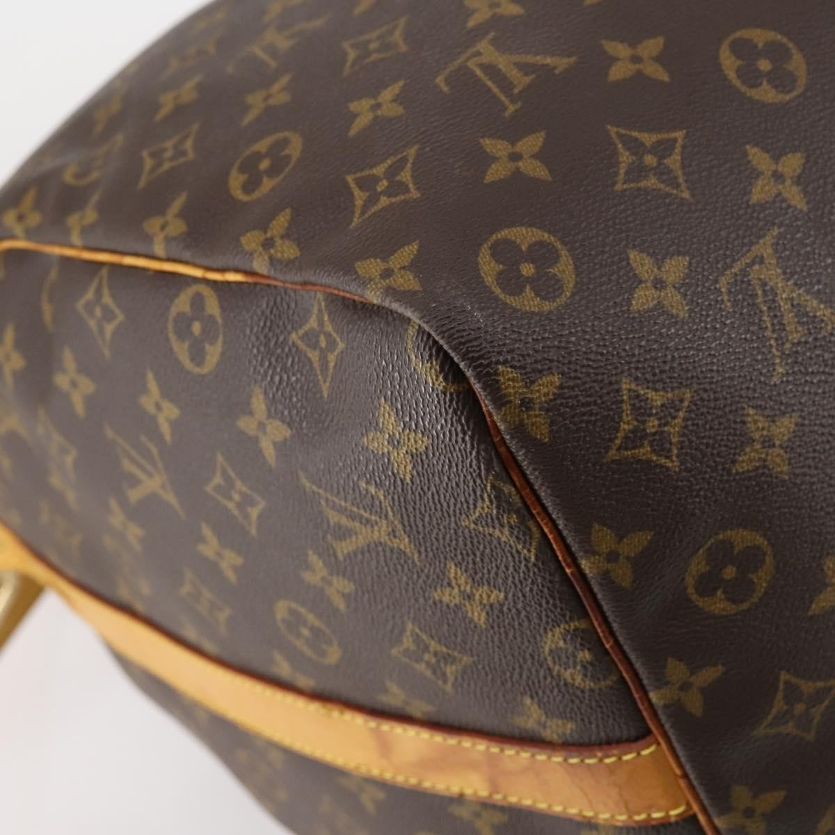 Louis Vuitton Keepall Bandouliere Bag Monogram Canvas, BROWN, CANVAS, Travel bag