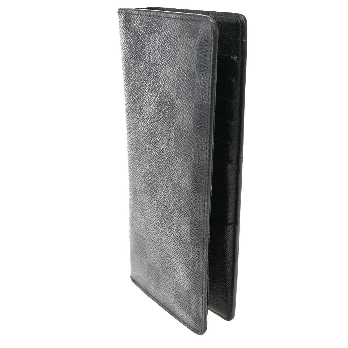 Louis Vuitton Brazza Long Bifold wallet Damier, BLACK, CANVAS, Wallets