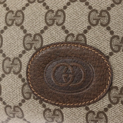 Gucci GG Supreme Clutch bag PVC, BEIGE, PVC, Clutche & pouche