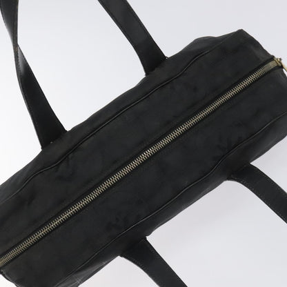 Chanel Travel Line Satchel Nylon, BLACK, NYLON, Handbag